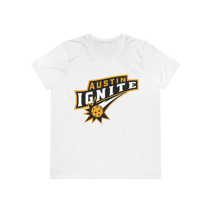 Austin Ignite NPL Team - Moisture Wicking, SPF 40, Ladies Competitor Tee - customize back