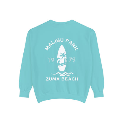 Malibu Park Zuma Beach Crew Comfort Colors - 1979