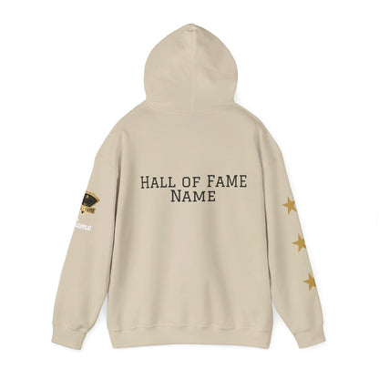 Pickleball Hall of Fame (RIFKIN example) - Hoodie - Customize Hall of Fame Name, or no name