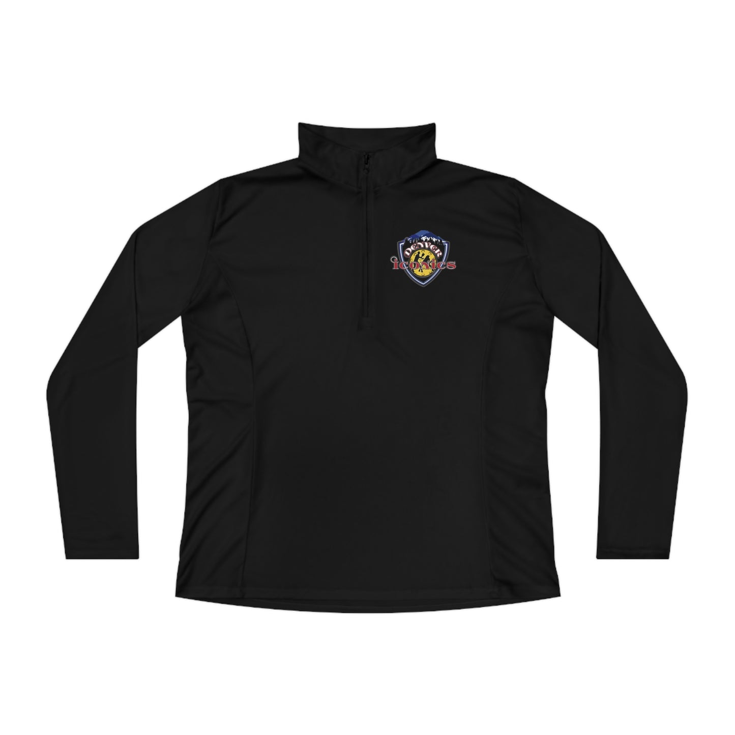 Denver Iconics NPL Team - Ladies Quarter-Zip, Moisture Wicking, SPF 40 (customize your name)