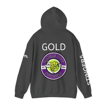Kansas City Stingers style 2- Customize Back - Unisex 50/50 Hoodie