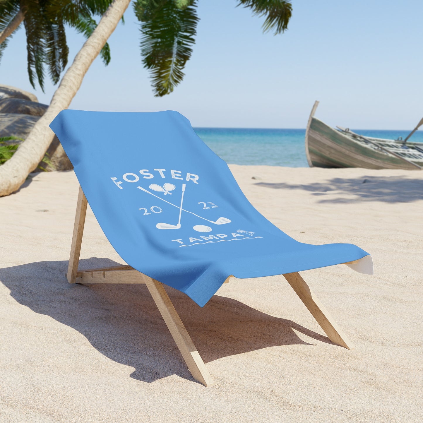 Foster Family Beach Towel