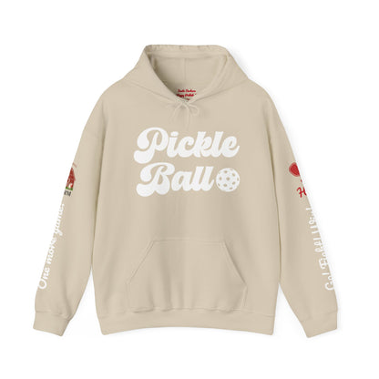 Karen Retro The Pickleball Farm  Hoodie - customize sleeve