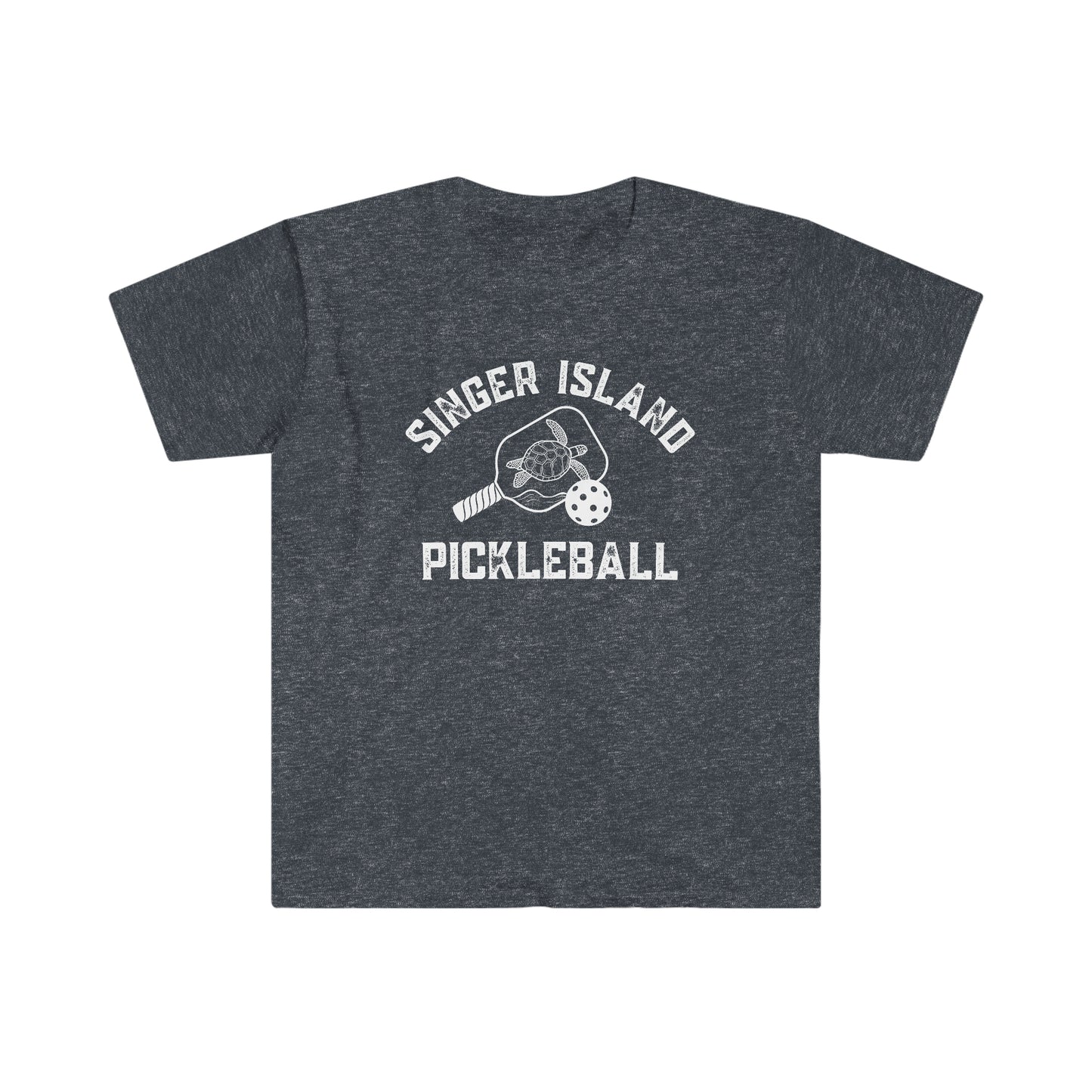 Singer Island Pickleball - Unisex Softstyle T-Shirt