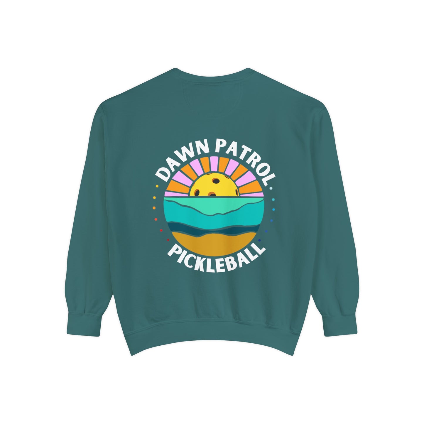 Dawn Patrol Pickleball - Unisex Beachy Garment-Dyed Crew