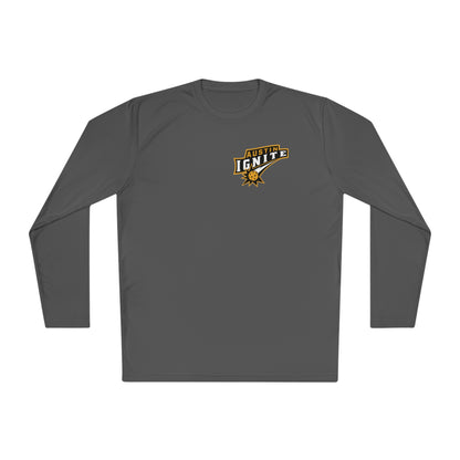 Austin Ignite NPL Team - Unisex Fuller Cut -Moisture Wicking Lightweight Long Sleeve, SPF 40 - customize back