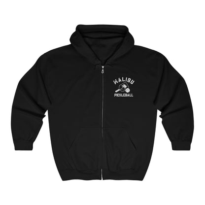 Malibu Pickleball Unisex Heavy Blend™ Full Zip Hooded Sweatshirt