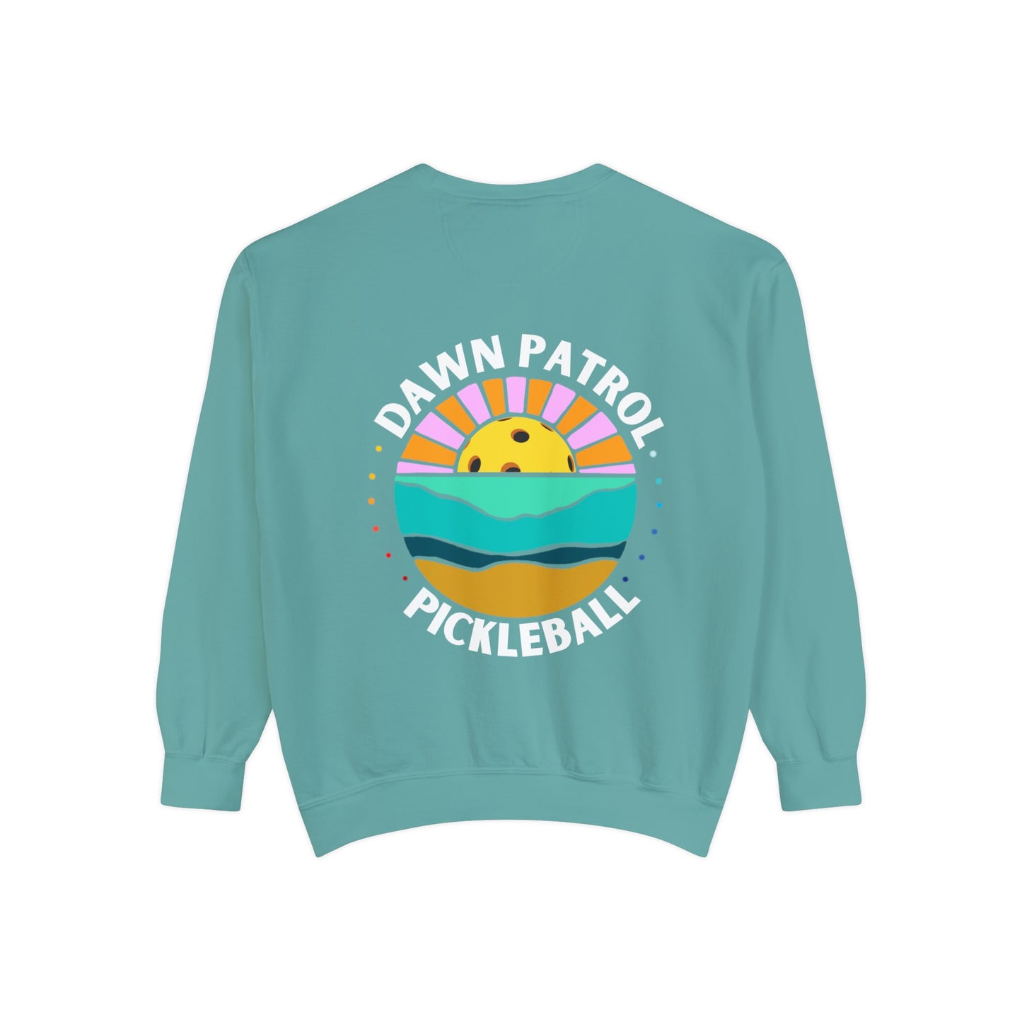 Dawn Patrol Pickleball - Unisex Beachy Garment-Dyed Crew