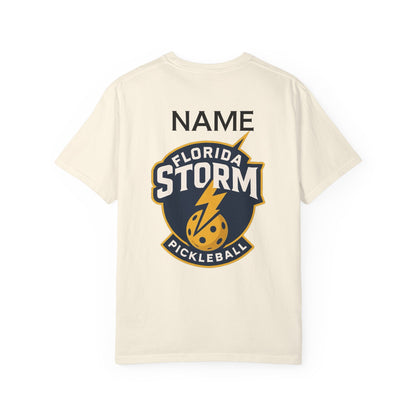 Florida Storm Garment Dyed Unisex T - Add name