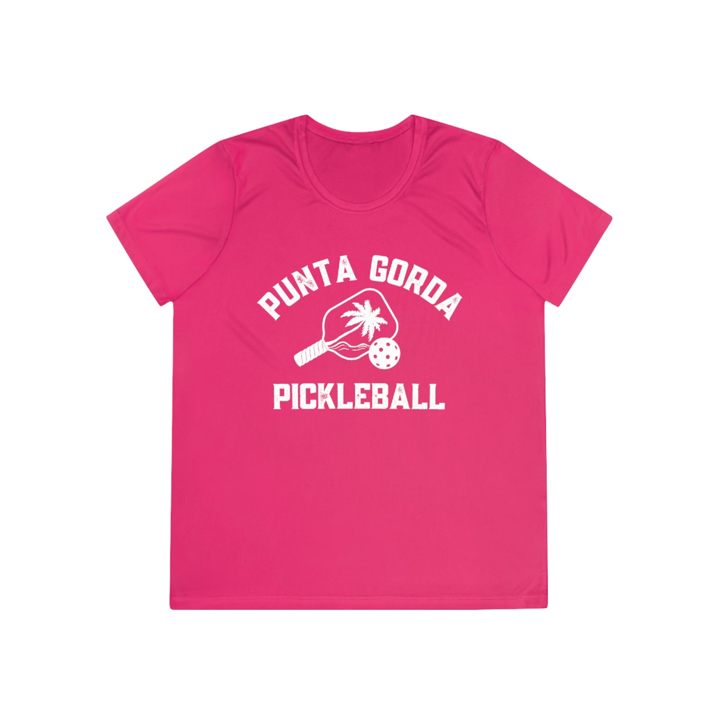 Punta Gorda Pickleball - Ladies SPF 40 Competitor Tee