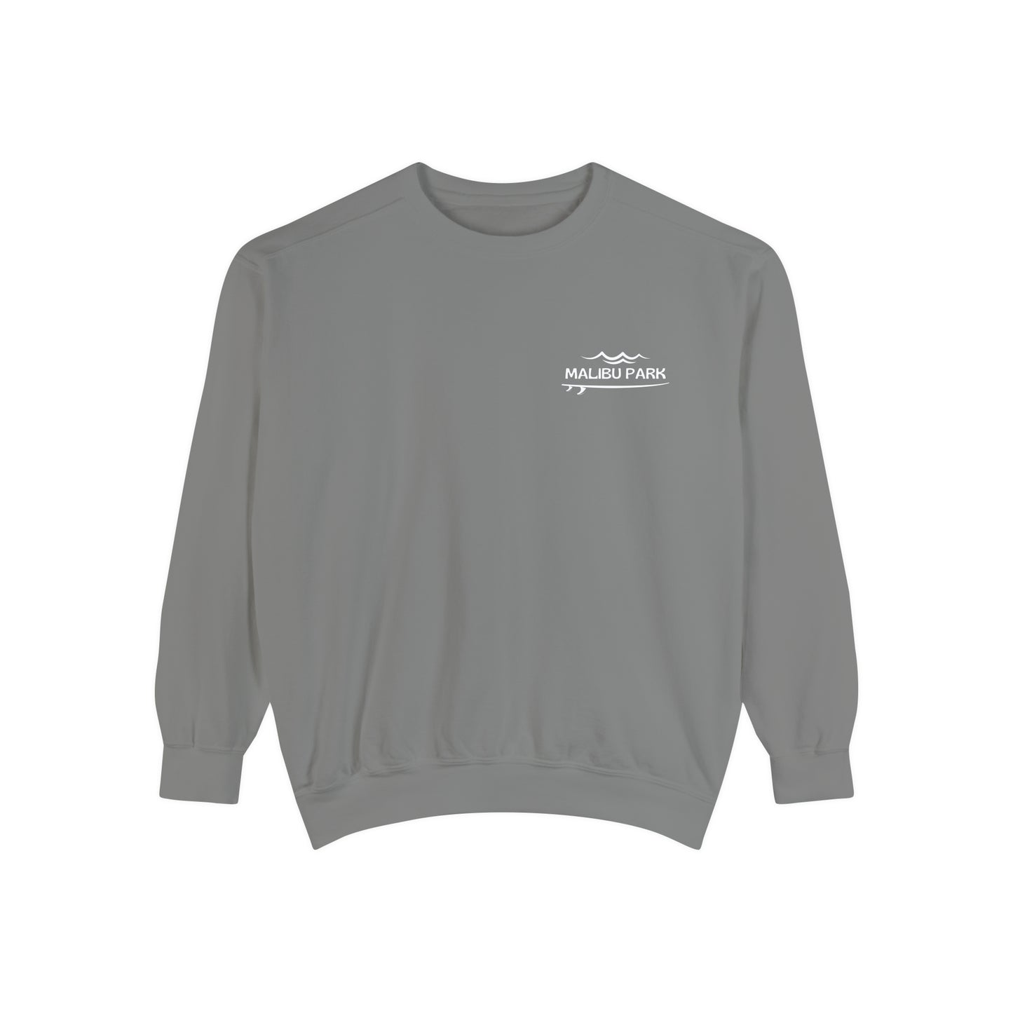 Malibu Park - Zuma Beach - Crew (Palm Tree Version) - Comfort Colors