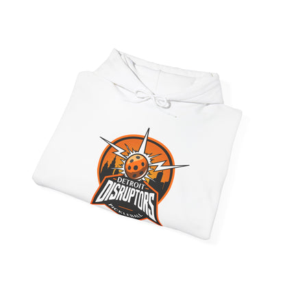 Detroit Disruptors Unisex Hoodie - Customize Sleeve or Back w/ Name - 50% cotton/poly (add in instructions)
