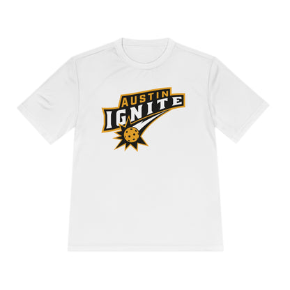 Austin Ignite NPL Team - Unisex (fuller cut)  Moisture Wicking T - customize  back