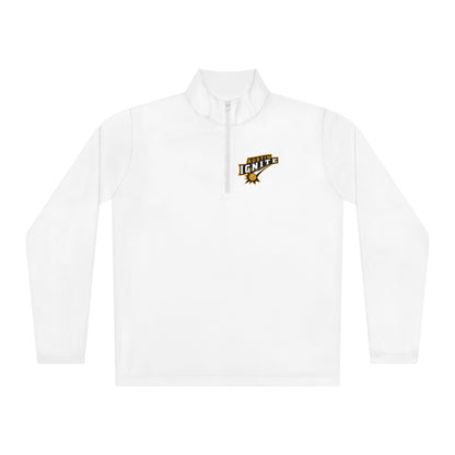 Austin Ignite - NPL Team - Unisex Quarter-Zip, Moisture Wicking, SPF 40 -customize back