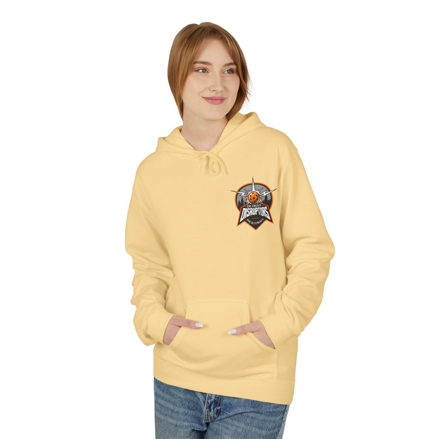 Detroit Disrupters Unisex Midweight Softstyle Fleece Hoodie