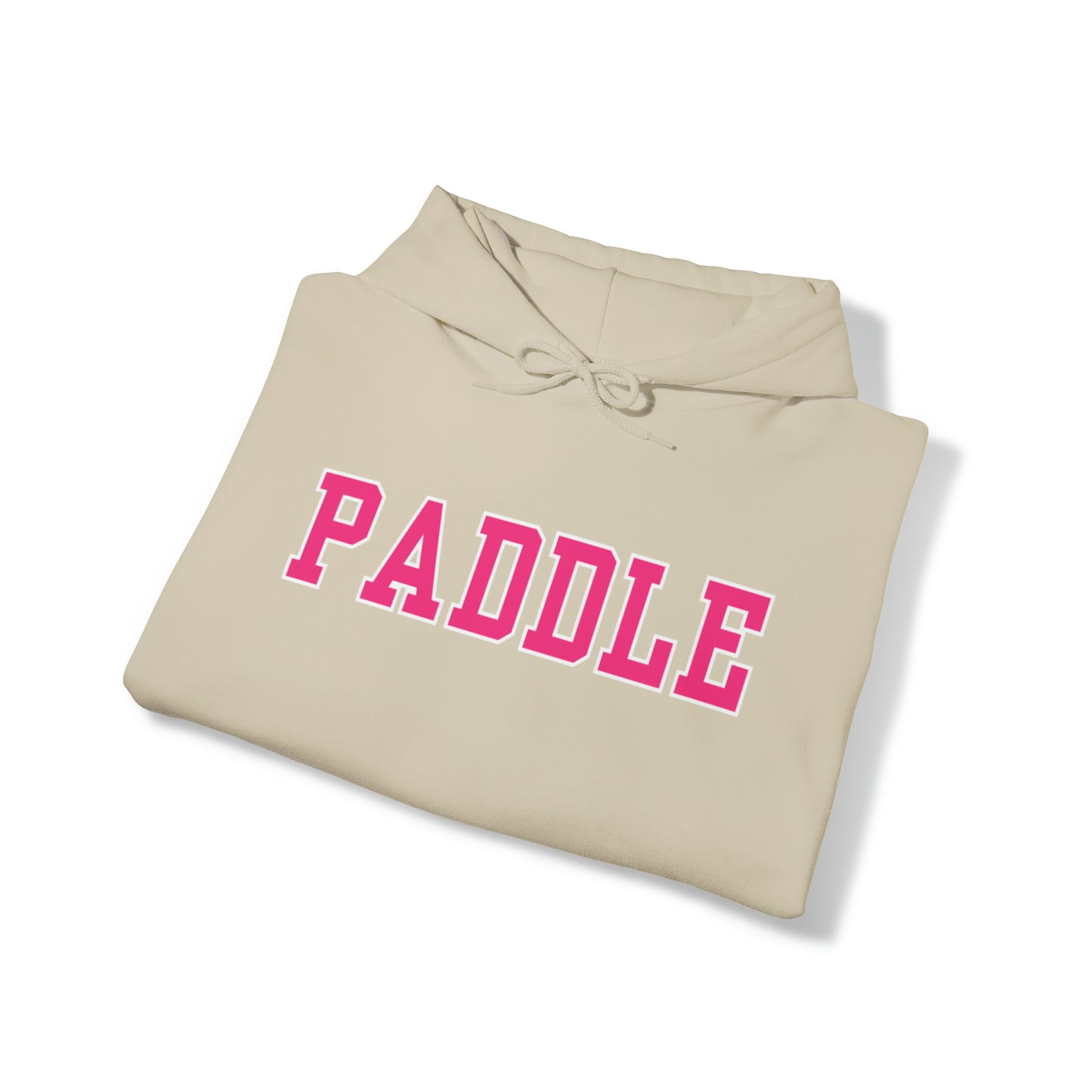 PADDLE Hoodie - PINK writing - 4 sides customized