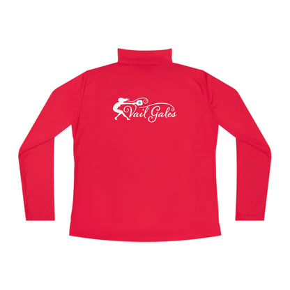 Vail Gales Pickleball -Sport Tek Ladies Quarter-Zip Pullover - Moisture Wicking SPF 40 - Customized