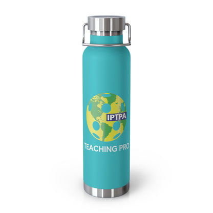 IPTPA Teaching Pro (or your name) Copper Vacuum Insulated Bottle, 22oz