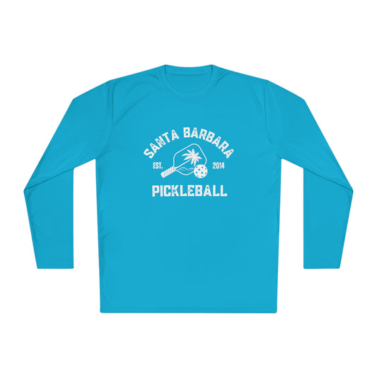Santa Barbara Pickleball UNISEX- Fuller Cut (more colors) Light Weight, Moisture Wicking, SPF 40 Long Sleeve Tee