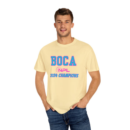 BOCA NPL ‘24 Champs Garment Dyed -Unisex Garment-Dyed T-shirt