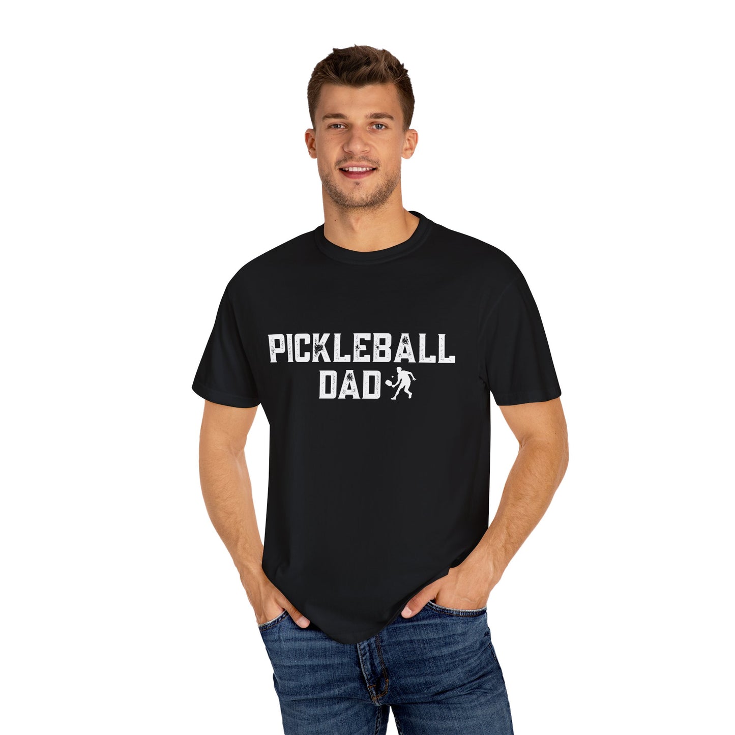 Pickleball Dad Tshirts -Unisex Garment-Dyed -can customize back fro free