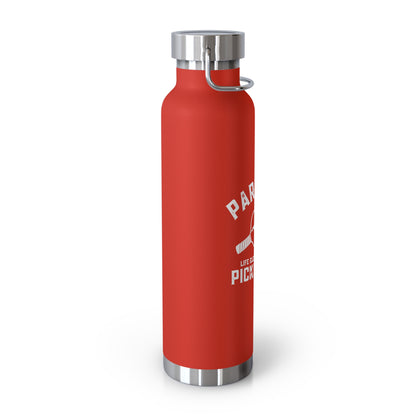 Park City Utah Pickleball - Copper Vacuum Insulated Bottle, 22oz