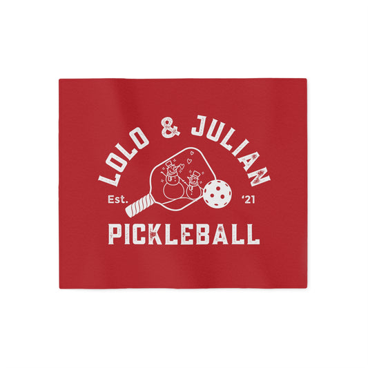 LoLo & Julian Sweatshirt Blanket