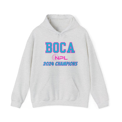 BOCA 2024 Championms Unisex Heavy Blend™ Hoodie 50/50 Plush. Can add name to sleeves