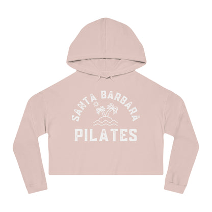 Santa Barbara Pilates Women’s Cropped Hooded Sweatshirt