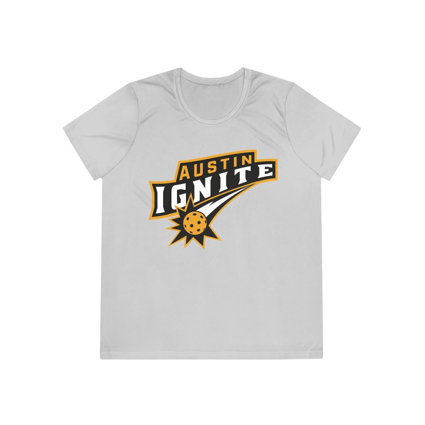 Austin Ignite NPL Team - Moisture Wicking, SPF 40, Ladies Competitor Tee - customize back