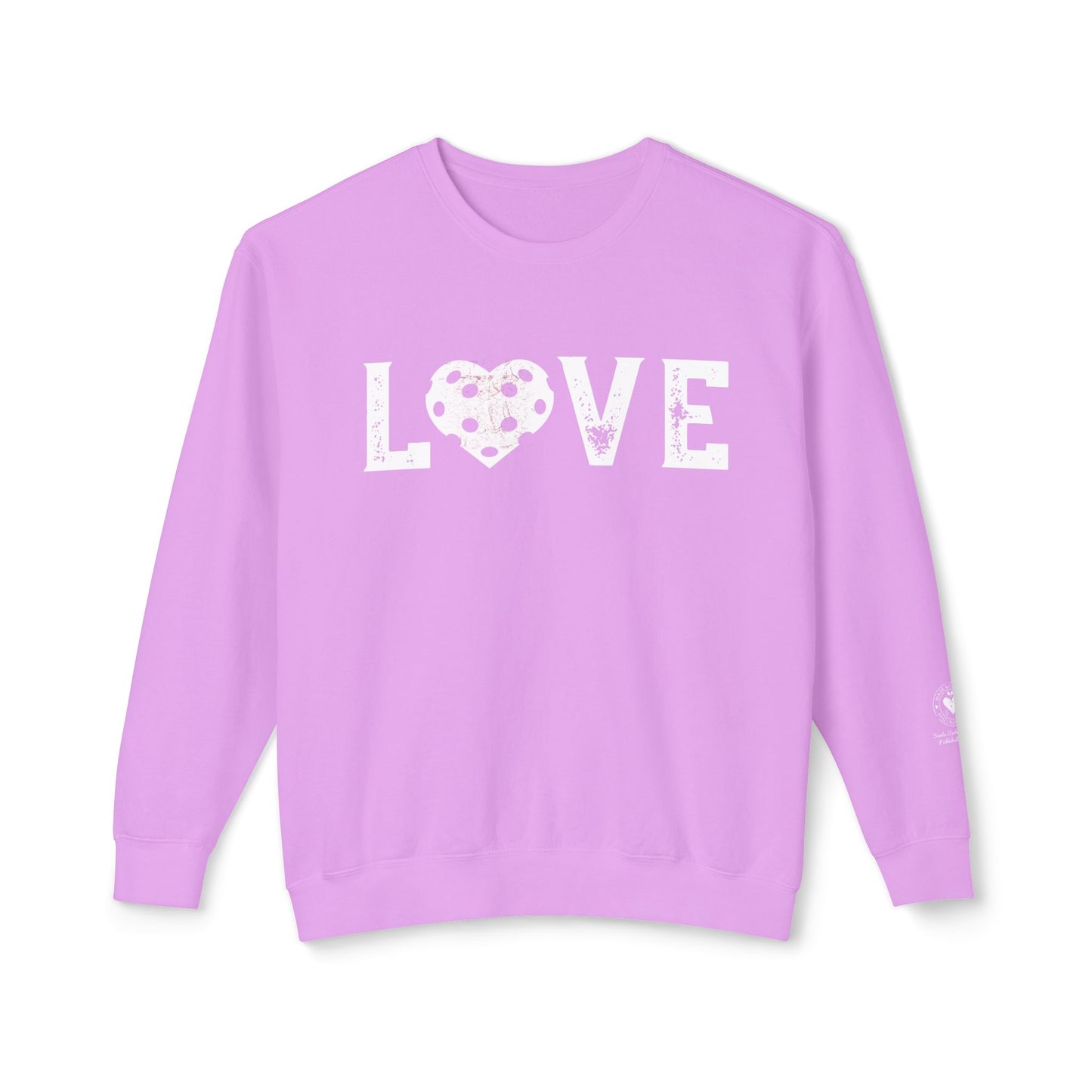 LOVE - customize sleeve Garment Syed Unisex Lightweight Crew