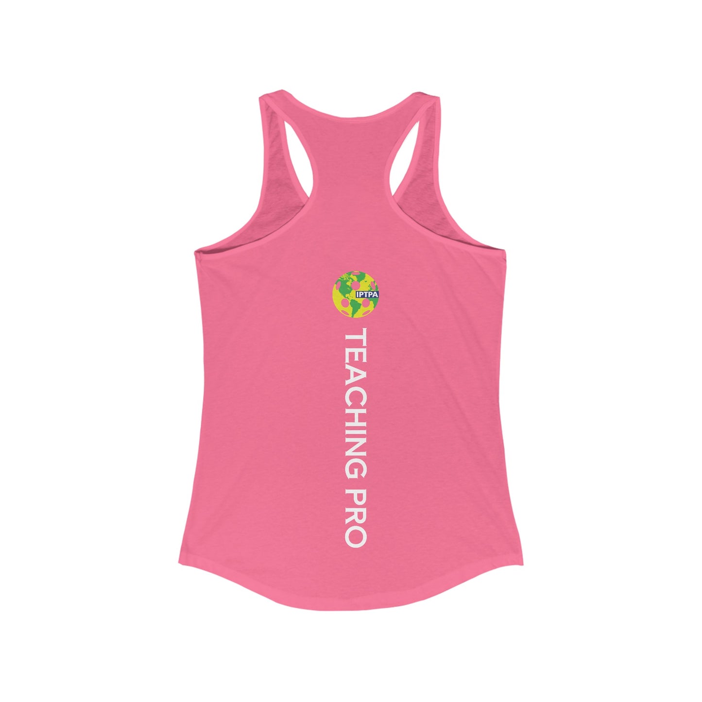 IPTPA Teaching Pro Women's Ideal Racerback Tank - Customize left chest or back