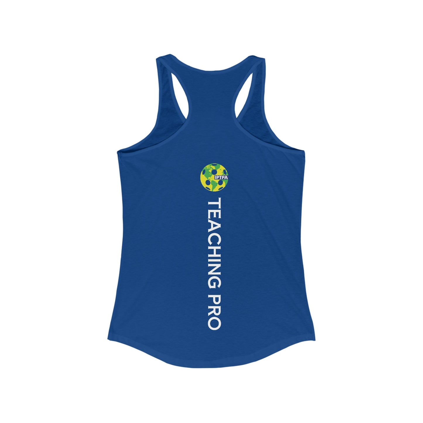 IPTPA Teaching Pro Women's Ideal Racerback Tank - Customize left chest or back