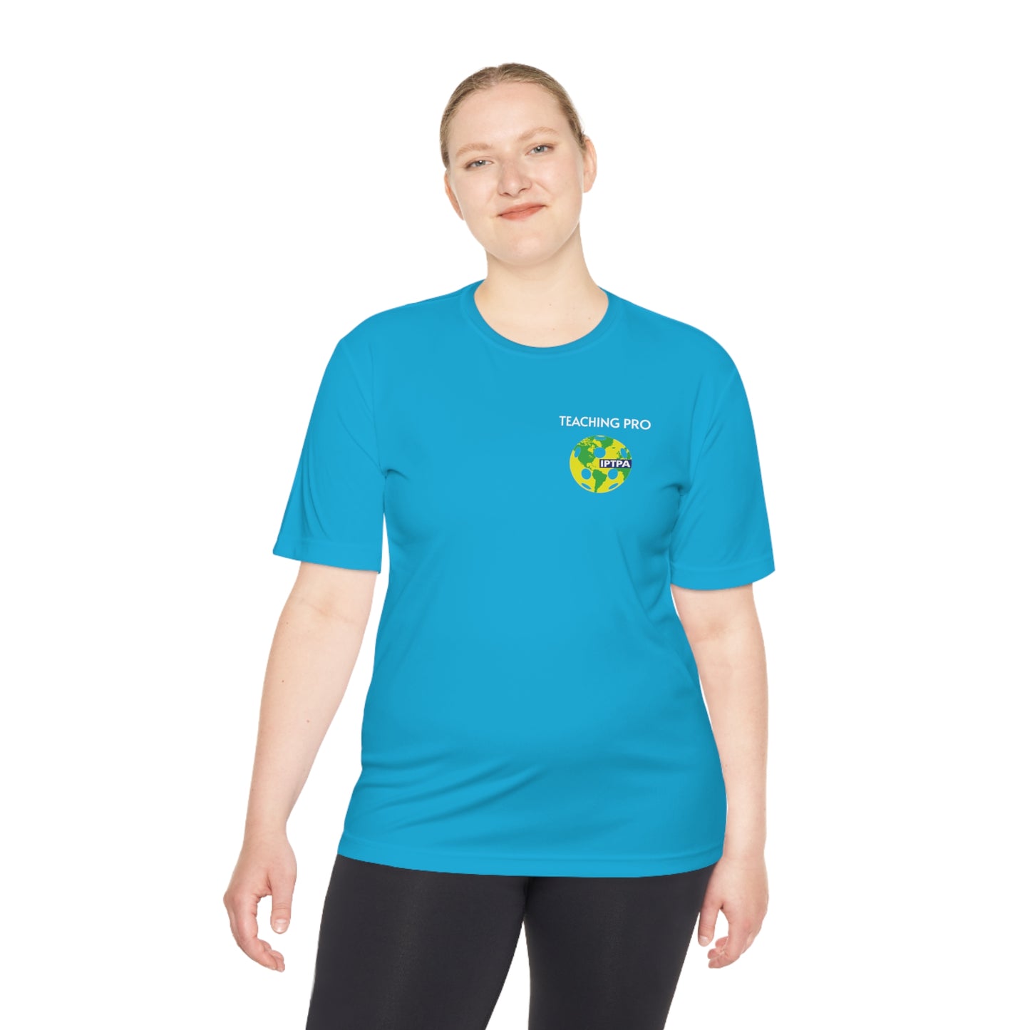 IPTPA Teaching Pro Unisex SPF 40,Moisture Wicking Tee (can add name front or back)