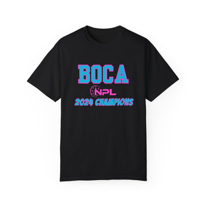 BOCA NPL ‘24 Champs Garment Dyed -Unisex Garment-Dyed T-shirt