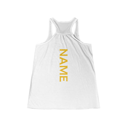 Florida Storm Bella Canvas Women's Flowy Racerback Tank - Add name -poly/cotton