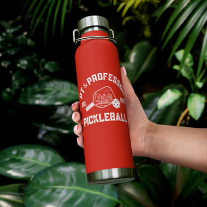 CUSTOMIZE YOUR PT & PROFESSOR ~Copper Vacuum Insulated Bottle, 22oz - add in notes section your name, we do for you