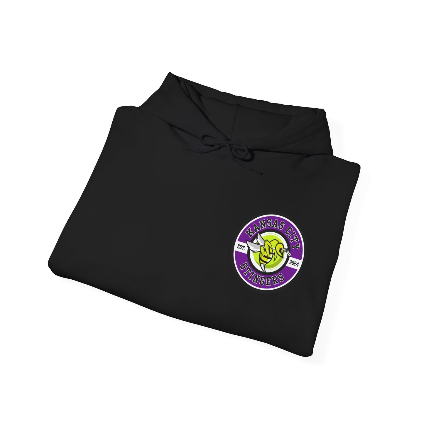 GOLD Kansas City Stingers - Customize Back - Unisex 50/50 Hoodie