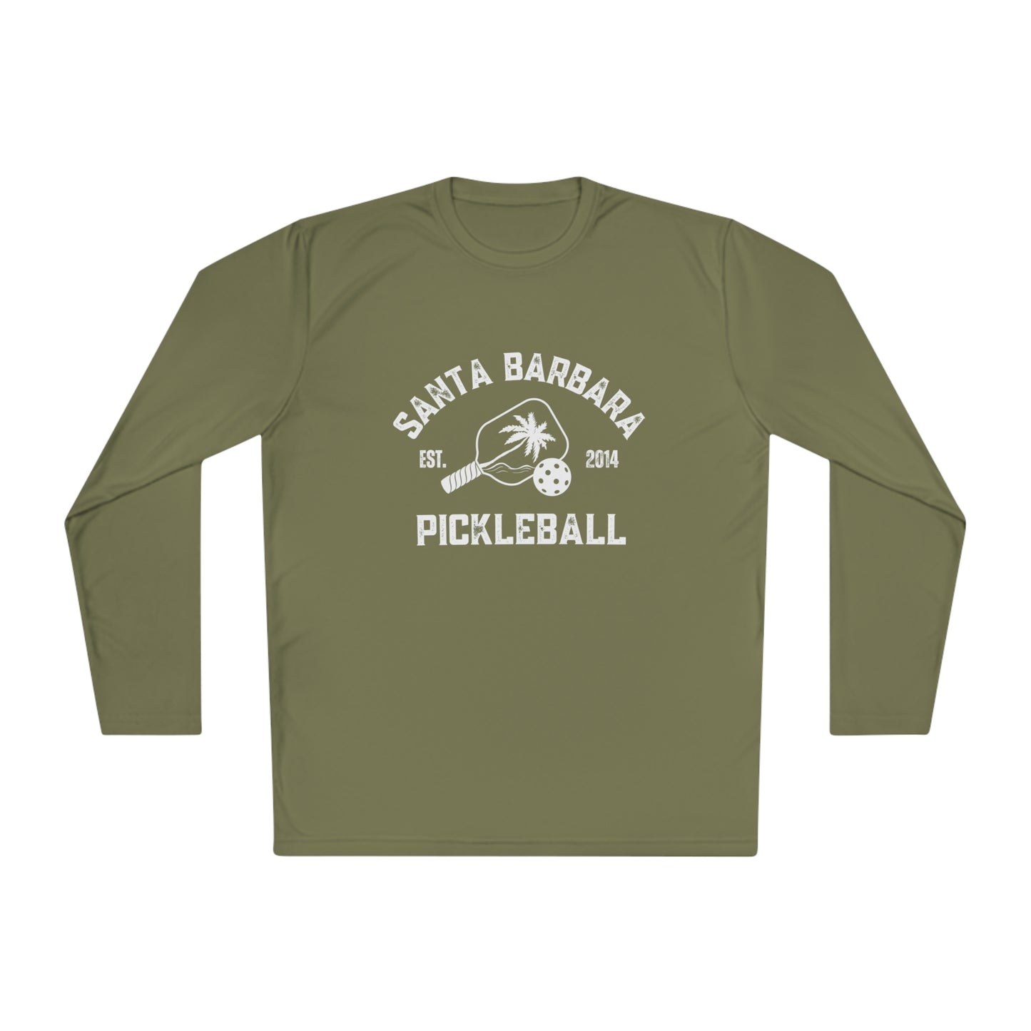 Santa Barbara Pickleball UNISEX (fuller cut), Light Weight, Moisture Wicking, SPF 40 Unisex Lightweight Long Sleeve Tee