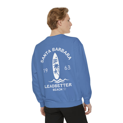 Santa Barbara Leadbetter Beach Crew - Comfort Colors