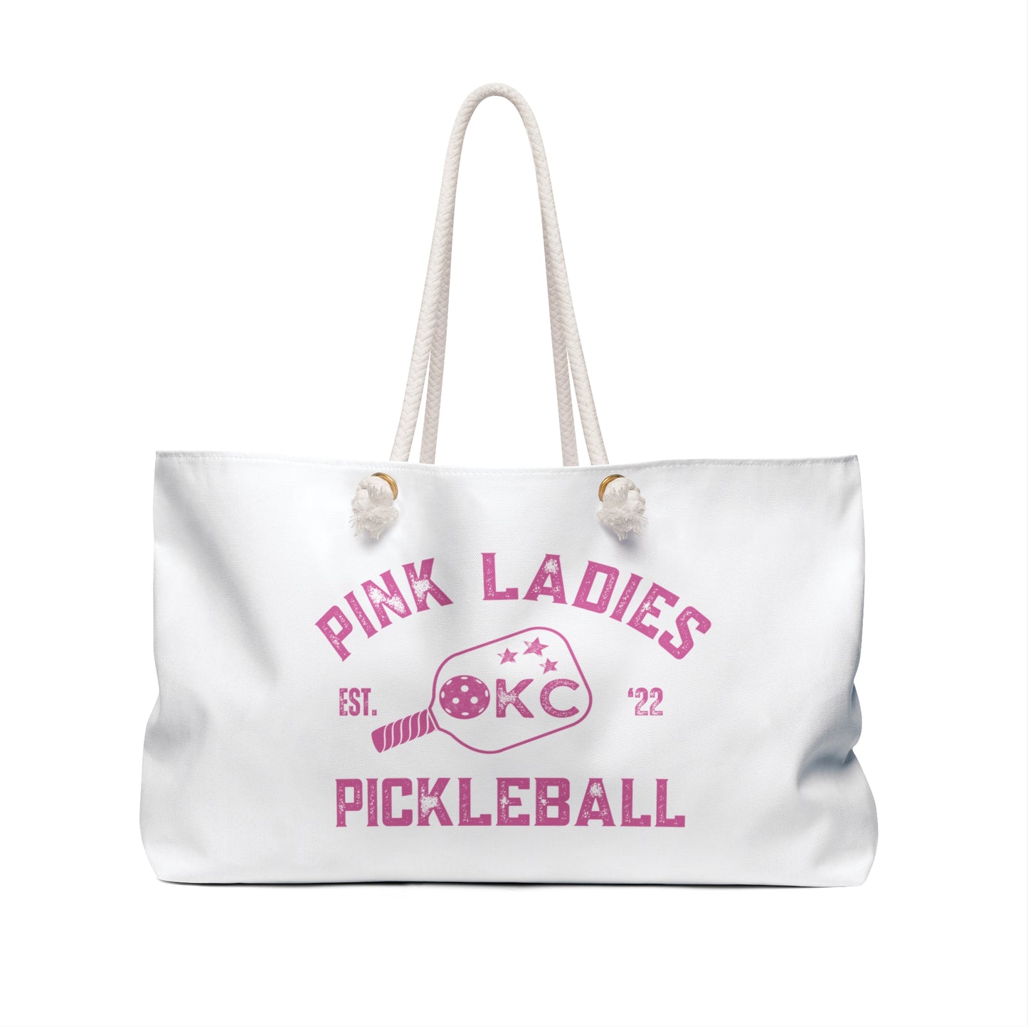 Pink Ladies Pickleball Weekender Bag - customize name