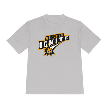 Austin Ignite NPL Team - Unisex (fuller cut)  Moisture Wicking T - customize  back