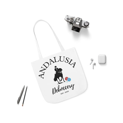 Andalusia Deboccery - Canvas Tote Bag, 5-Color Straps