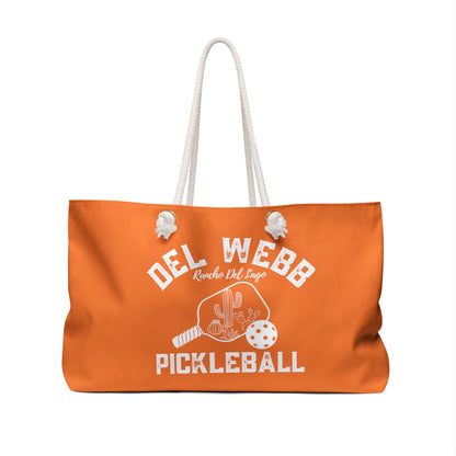 Del Webb Pickleball Weekender Court Bag - can customize w/ name