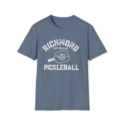 Richmond New Zealand Pickleball - Unisex Softstyle T-Shirt, 100% cotton