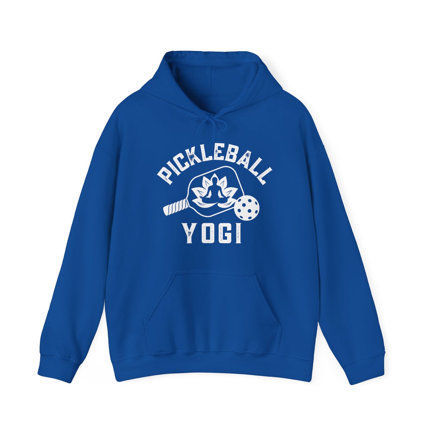 Pickleball Yogi Hoodie - Can customize sleeve and back as shown