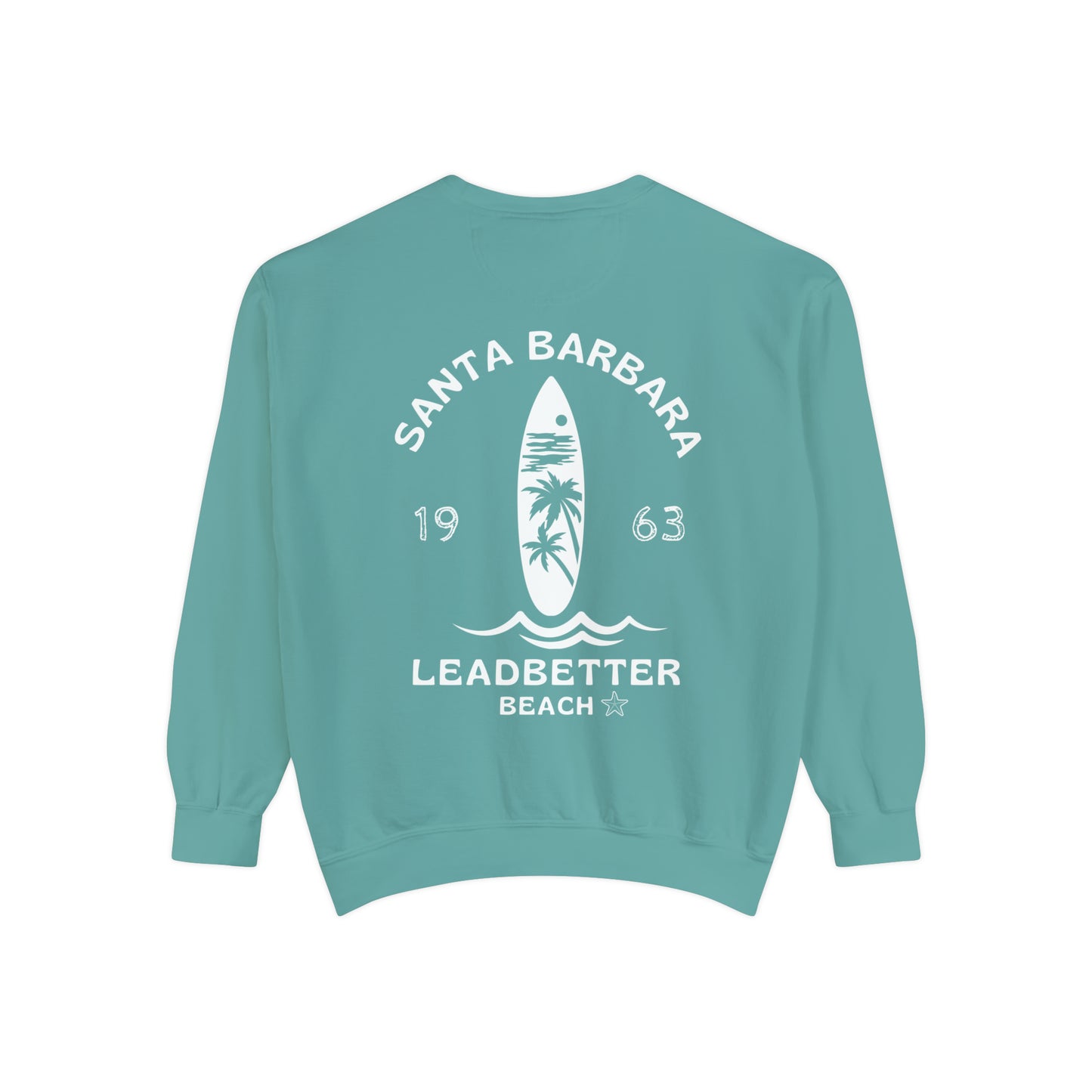 Santa Barbara Leadbetter Beach Crew - Comfort Colors