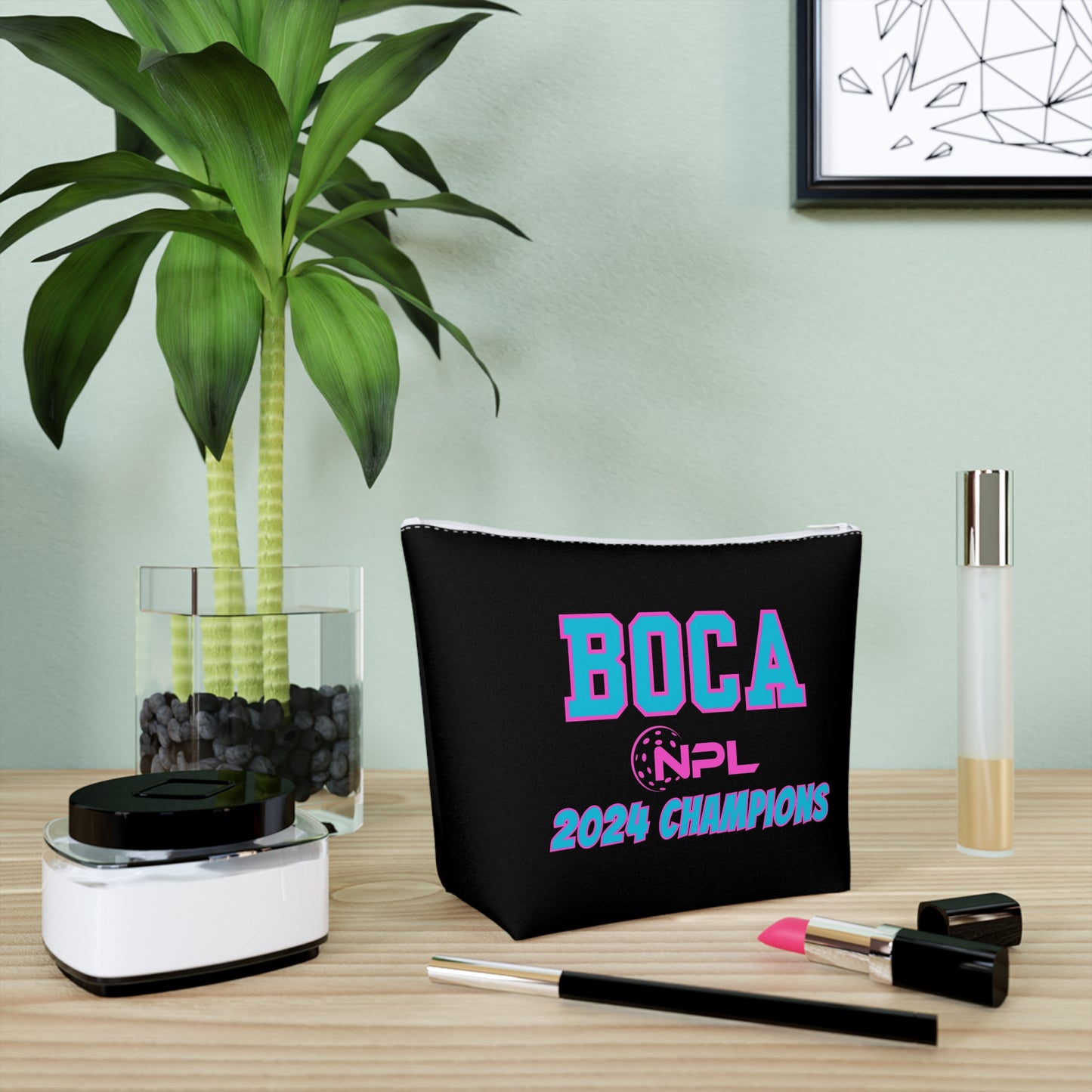 BOCA NPL ‘24 Championship - Cotton Cosmetic Bag