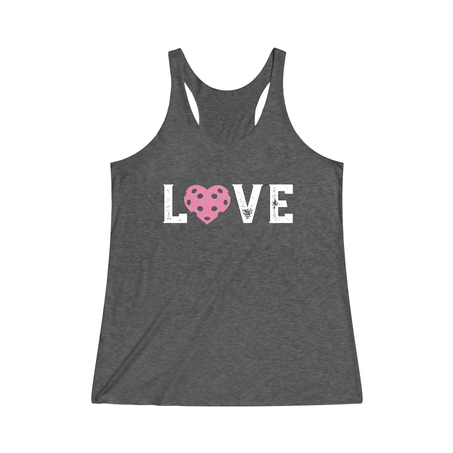 Kara’s LOVE Tanks - Women's Tri-Blend Racerback Tank - no customization