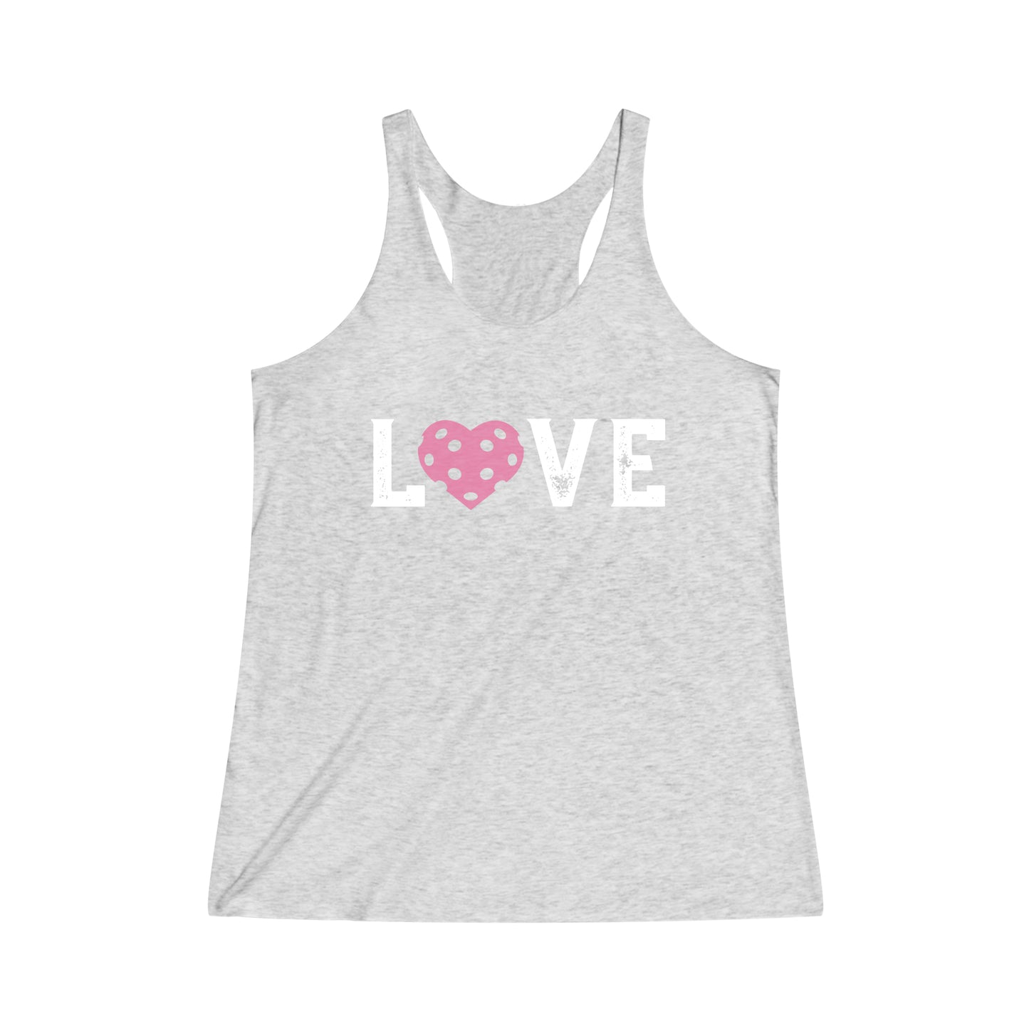 Kara’s LOVE Tanks - Women's Tri-Blend Racerback Tank - no customization